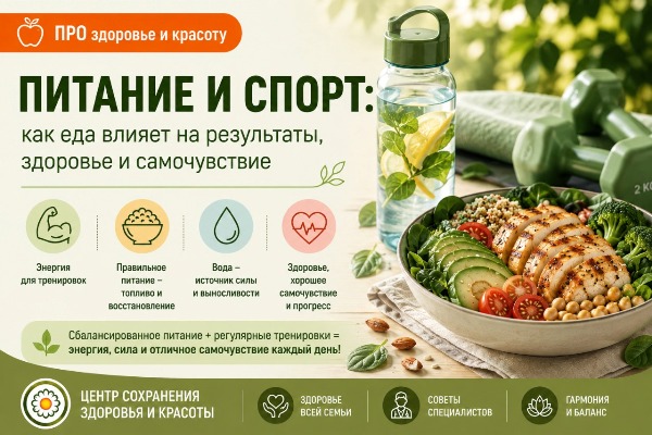 Питание при занятиях спортом: что есть до и после тренировки Правильное питание при занятиях спортом: сбалансированный рацион для эффективных тренировок и восстановления организма
